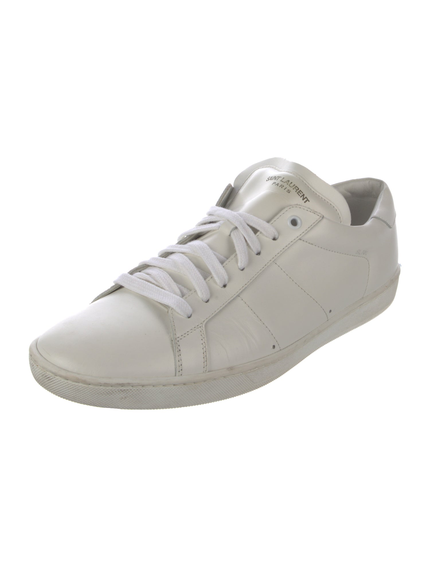 Saint Laurent Leather Sneakers