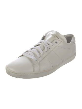 Saint Laurent Leather Sneakers