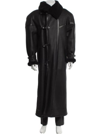 Saint Laurent 2023 Lambskin Overcoat