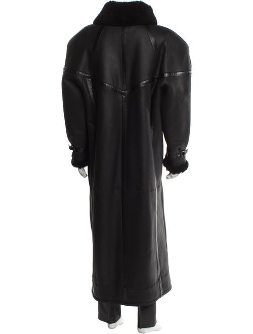 Saint Laurent 2023 Lambskin Overcoat