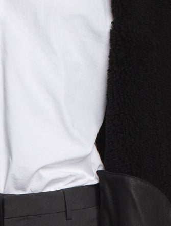 Saint Laurent 2023 Lambskin Overcoat