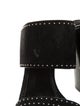Saint Laurent Suede Studded Accents Slides