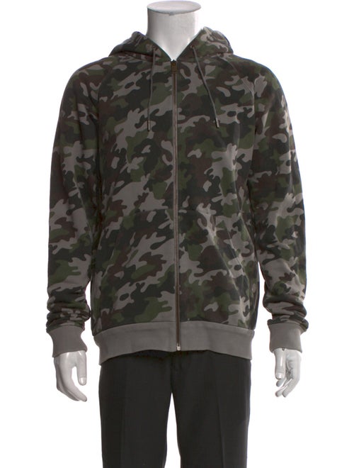 Saint Laurent 2014 Camouflage Print Hoodie