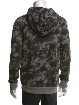 Saint Laurent 2014 Camouflage Print Hoodie