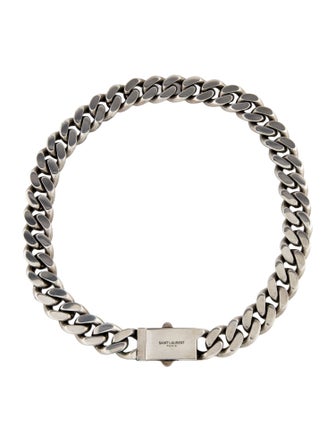 Saint Laurent Curb Chain Necklace
