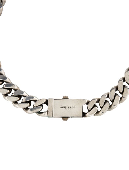 Saint Laurent Curb Chain Necklace