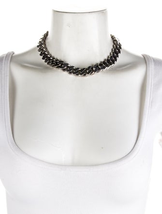 Saint Laurent Curb Chain Necklace