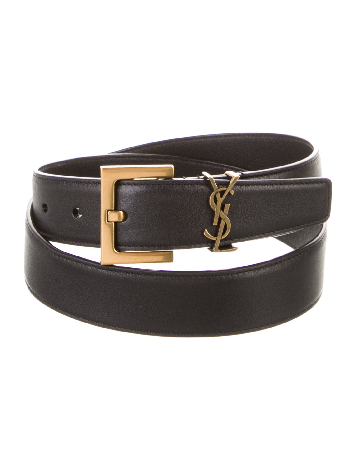 Saint Laurent Leather Belt