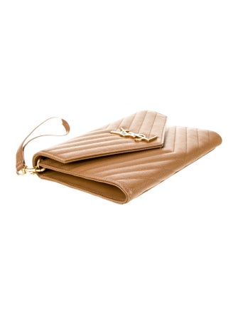 Saint Laurent Leather Cassandre