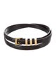 Saint Laurent Skinny Leather Belt