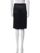 Saint Laurent Silk Knee-Length Skirt