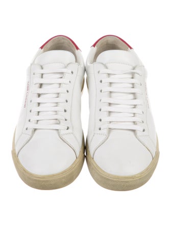 Saint Laurent Leather Sneakers