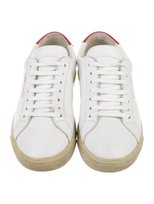 Saint Laurent Leather Sneakers