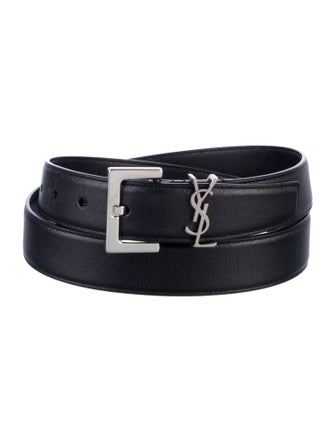 Saint Laurent Leather Belt