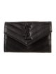 Saint Laurent 2019 Small Matelasse Envelope Compact Wallet