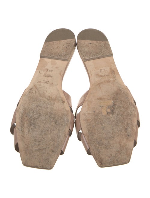 Saint Laurent Patent Leather Slides