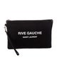 Saint Laurent canvas cosmetic bag