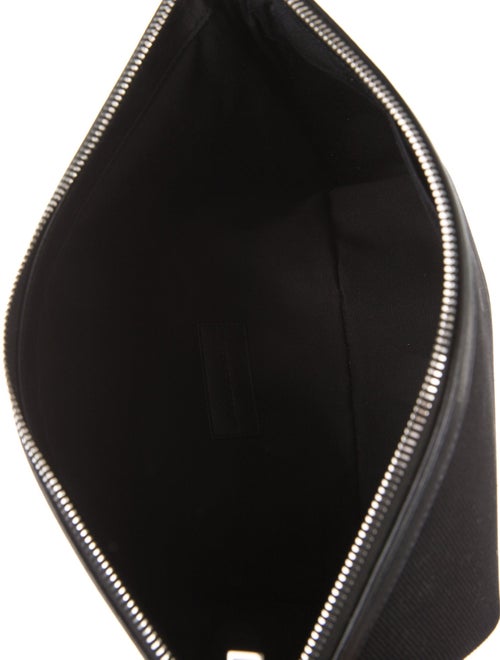 Saint Laurent canvas cosmetic bag