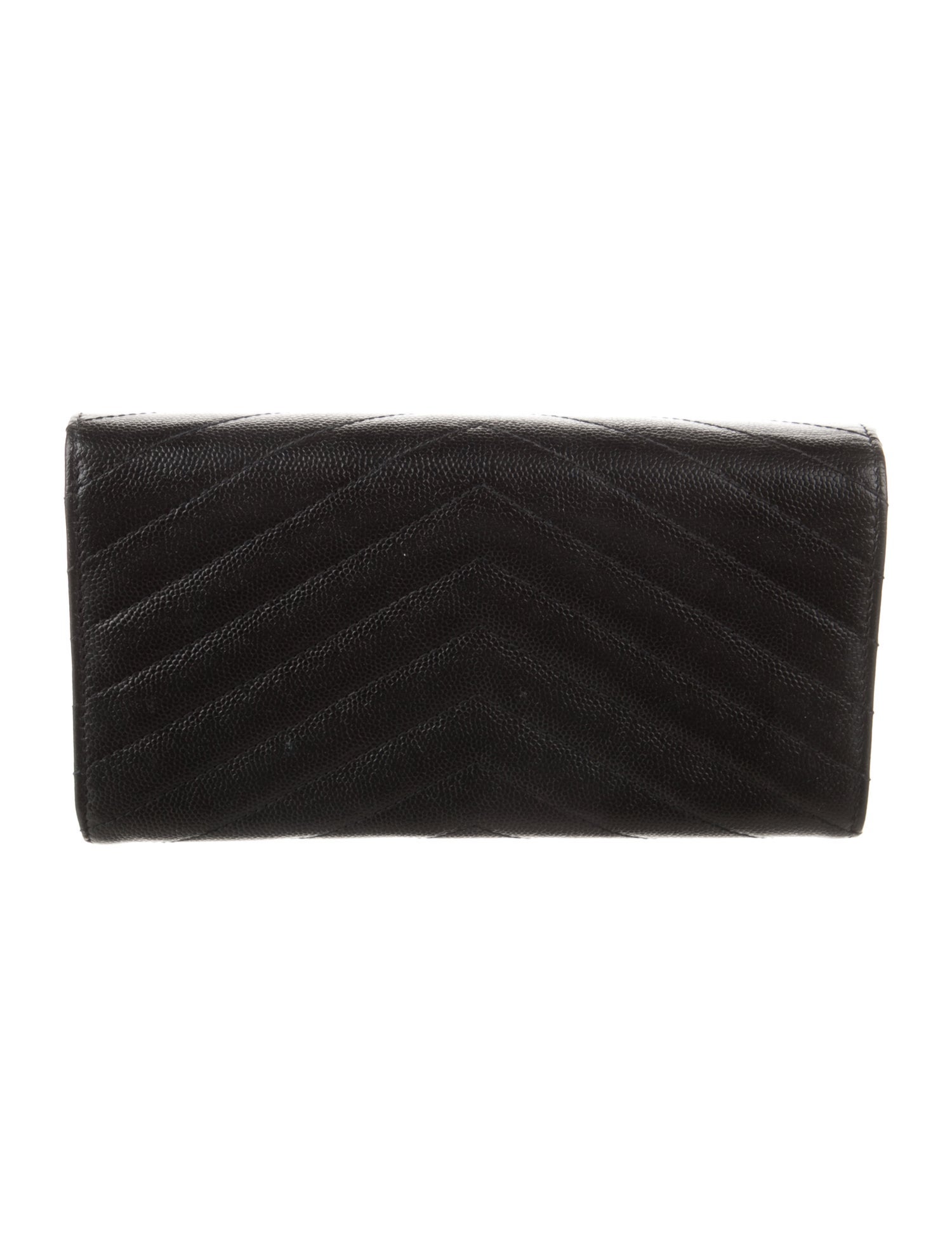 Saint Laurent 2020 Cassandre Monogram Envelope Flap Wallet