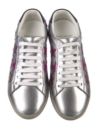 Saint Laurent Leather Sneakers