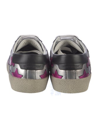 Saint Laurent Leather Sneakers