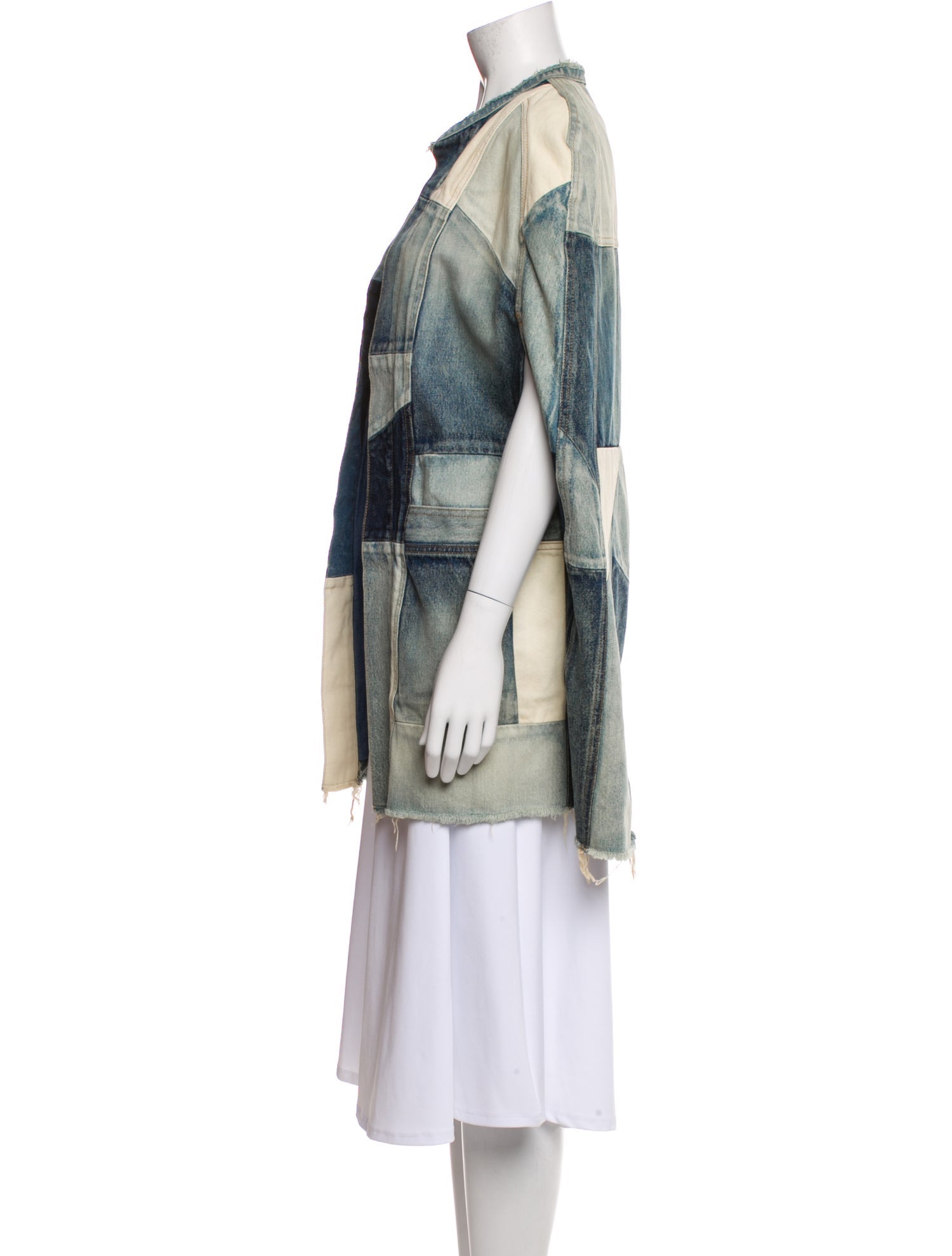 Saint Laurent Plaid Print Jacket