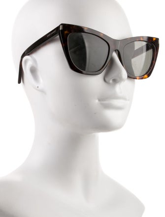 Saint Laurent Cat-Eye Tinted Sunglasses