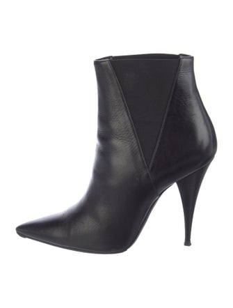 Saint Laurent Leather Chelsea Boots