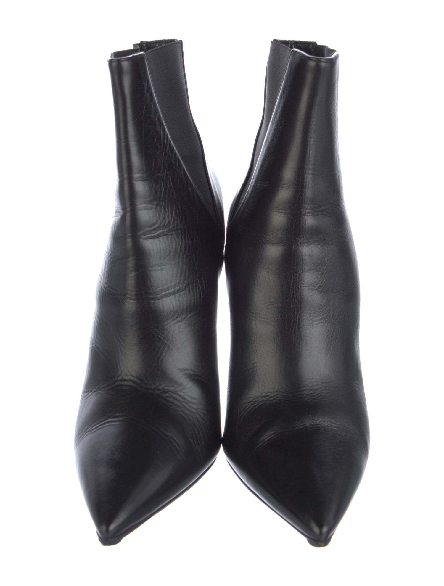 Saint Laurent Leather Chelsea Boots