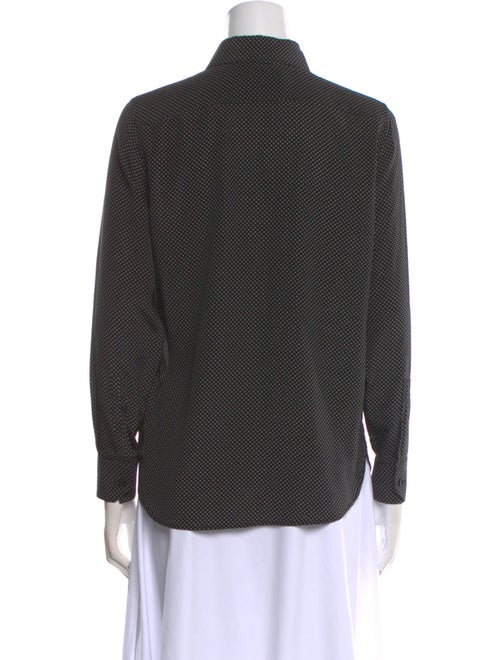Saint Laurent 2021 Silk Button-Up Top