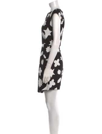Saint Laurent Printed Mini Dress