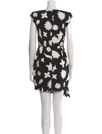 Saint Laurent Printed Mini Dress