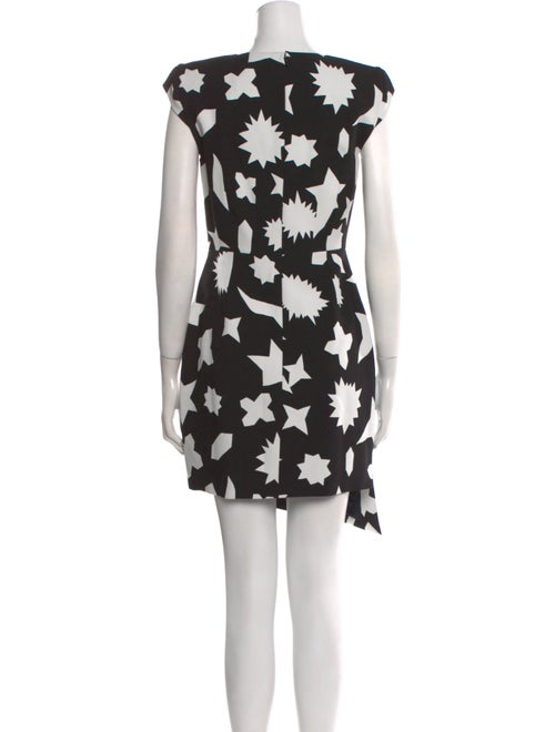 Saint Laurent Printed Mini Dress