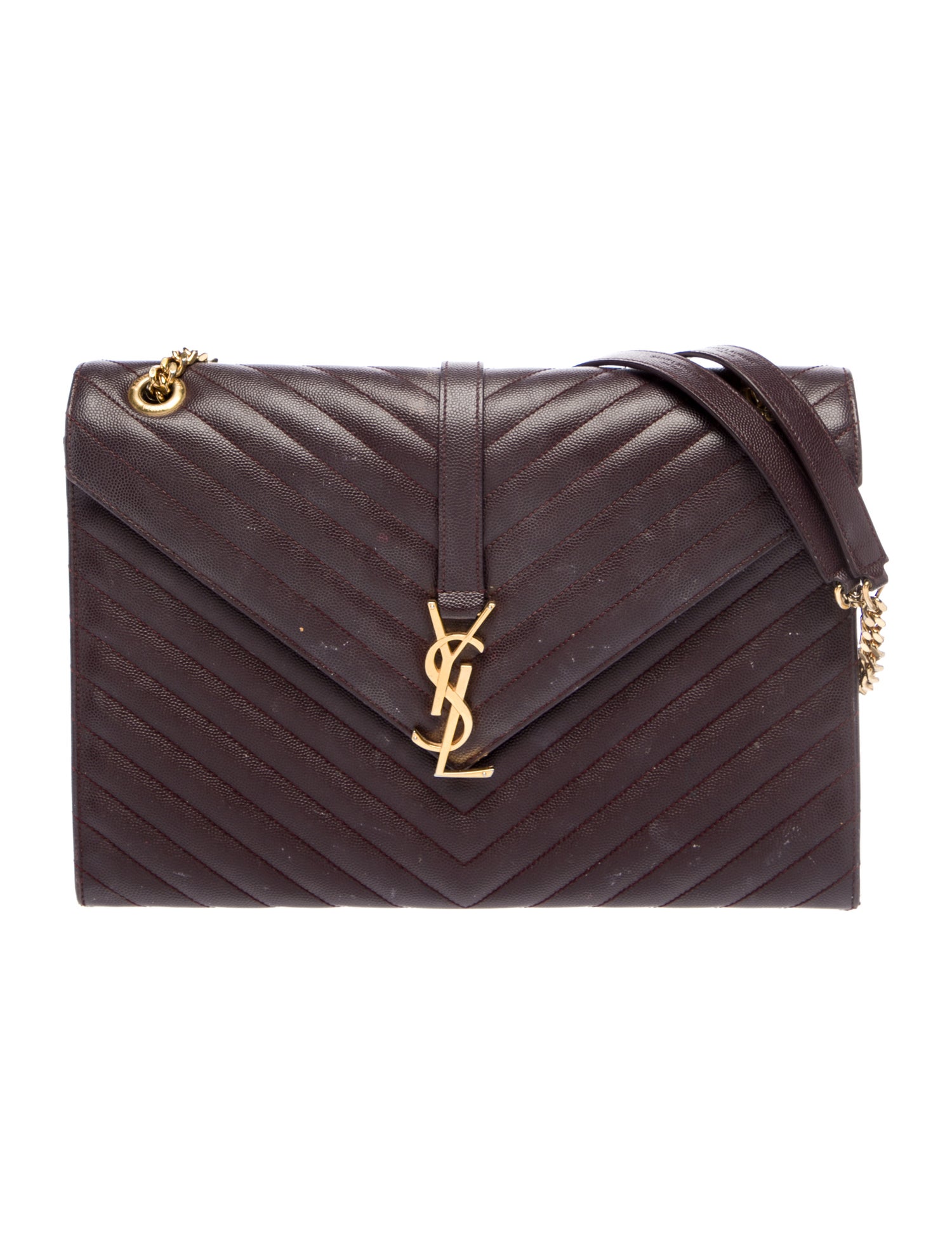 Saint Laurent Leather Envelope