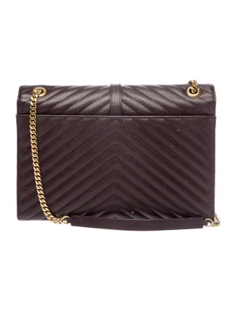 Saint Laurent Leather Envelope