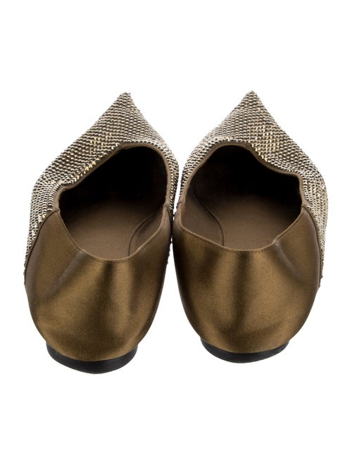 Saint Laurent Crystal Flats