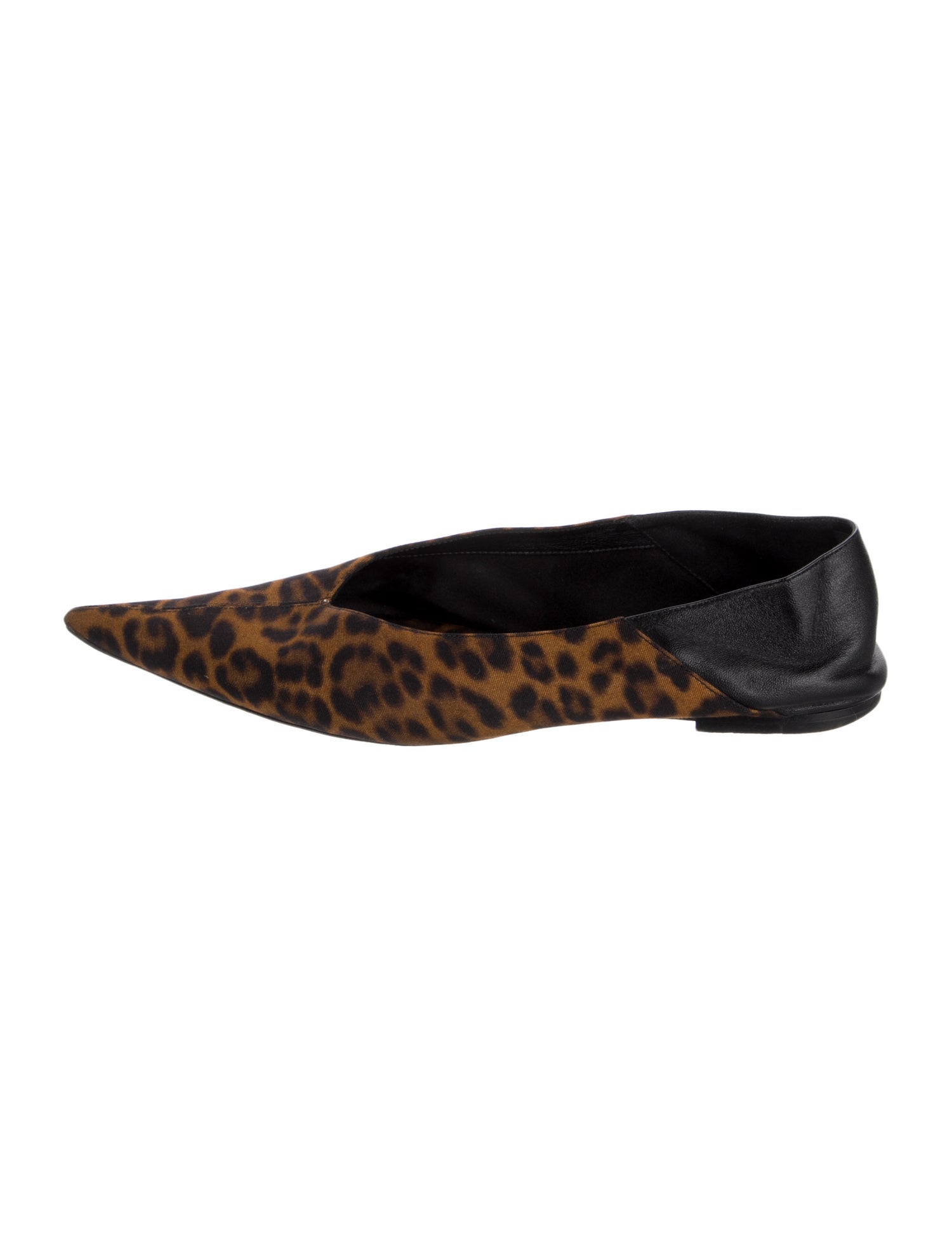 Saint Laurent Animal Print Flats