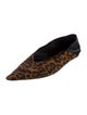 Saint Laurent Animal Print Flats
