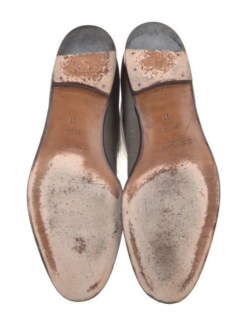 Yves Saint Laurent Suede Riding Boots