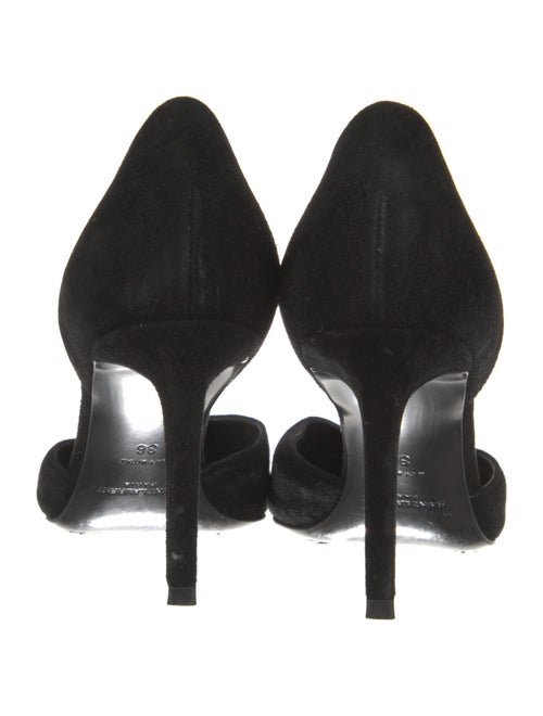 Saint Laurent Suede D'Orsay Pumps