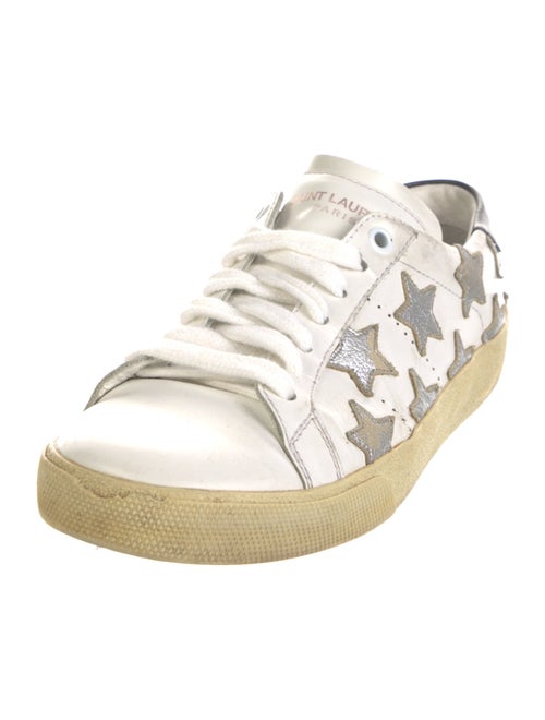 Saint Laurent Leather Sneakers