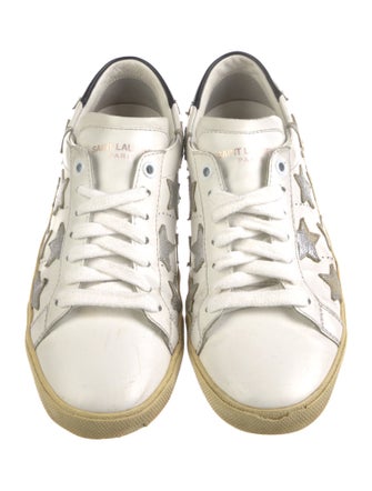 Saint Laurent Leather Sneakers