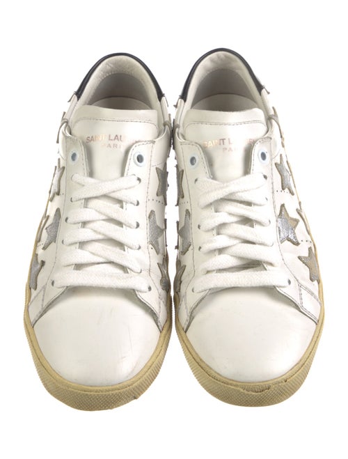 Saint Laurent Leather Sneakers