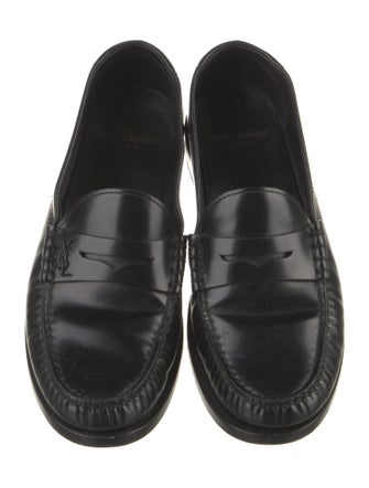 Saint Laurent Leather Loafers