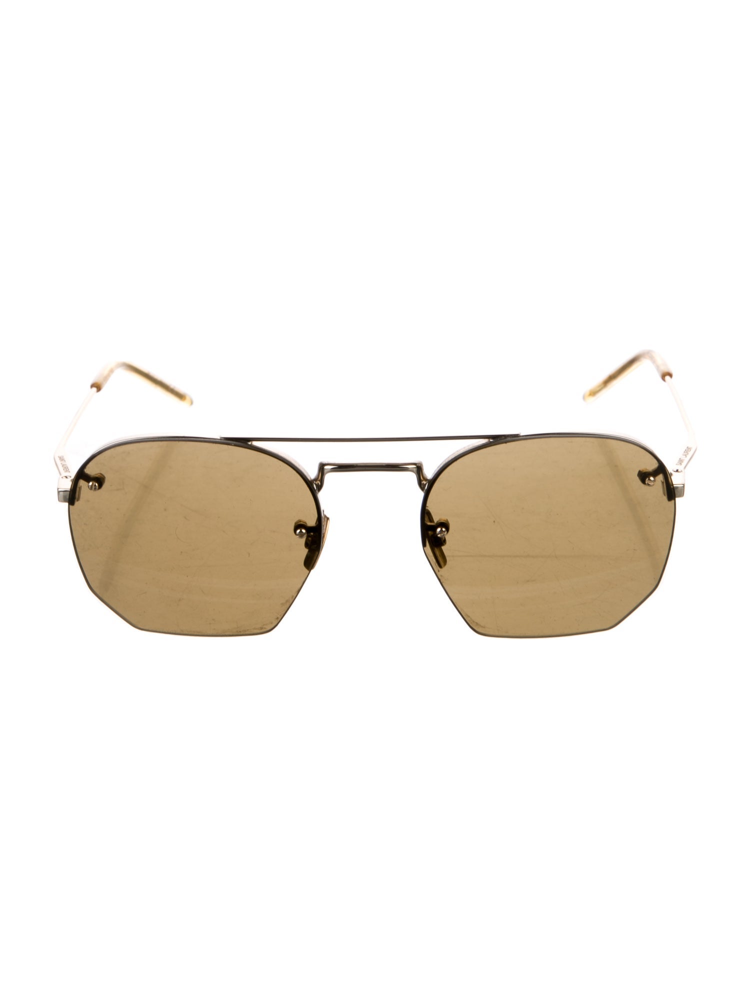 Saint Laurent Square Tinted Sunglasses