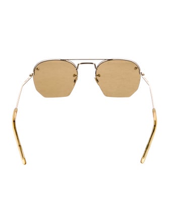 Saint Laurent Square Tinted Sunglasses
