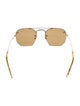 Saint Laurent Square Tinted Sunglasses