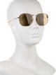 Saint Laurent Square Tinted Sunglasses