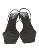 Saint Laurent Satin Slingback Sandals