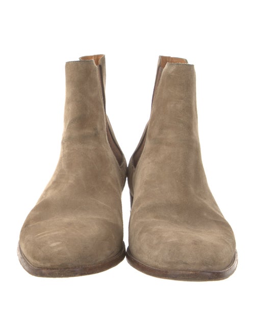 Saint Laurent Suede Chelsea Boots